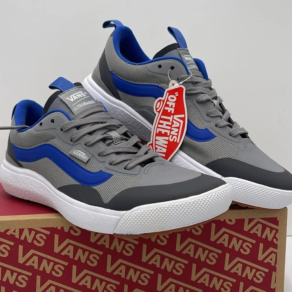Vans Men’s Gray and Blue Sneakers Ultrarange Exo
Gray/True White VN0A4U1KBGJ - Picture 6 of 16